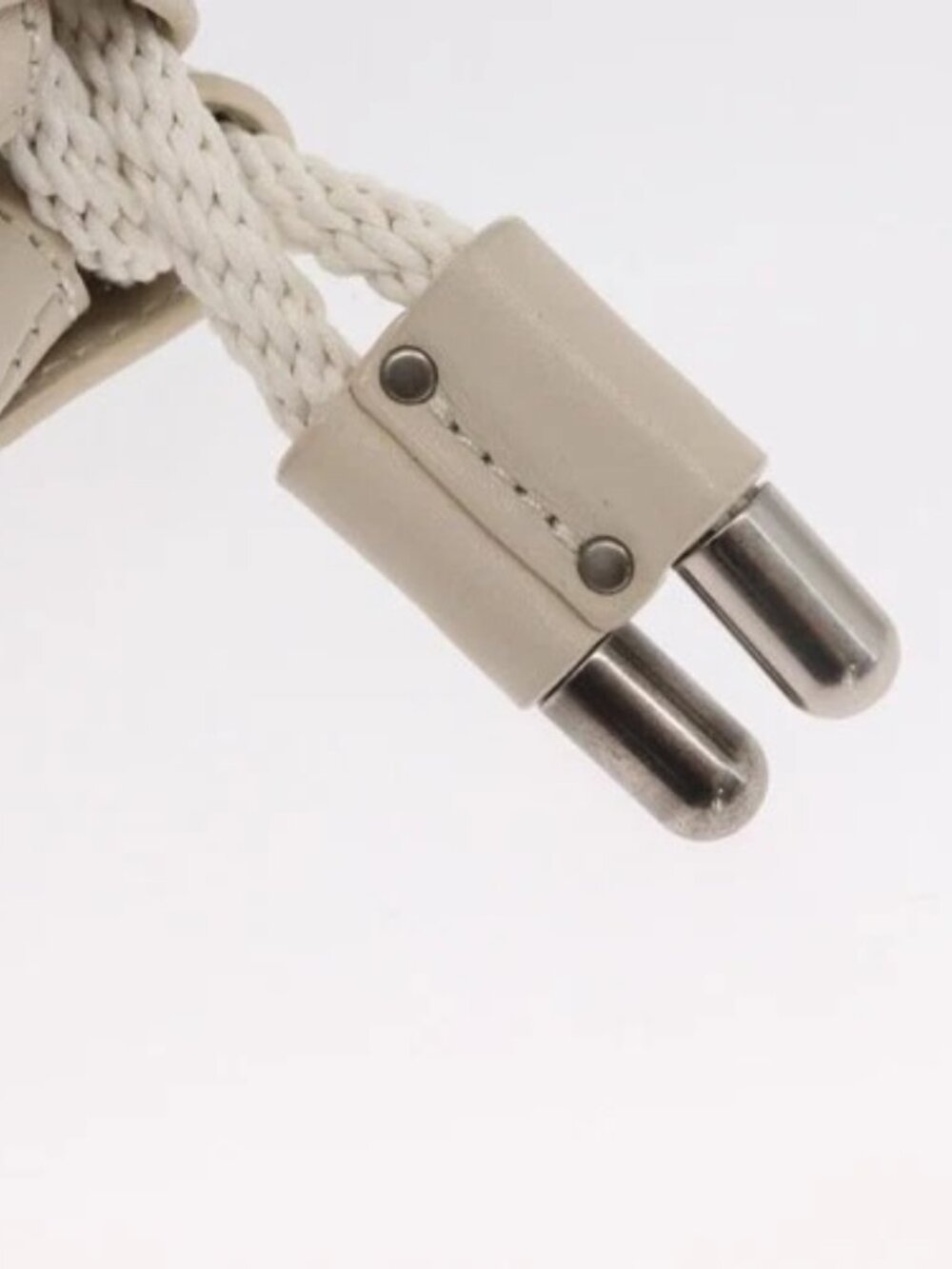 BURBERRY Nova Check Blue Label Hand Bag Canvas Black Auth 163921 - Picture 9 of 16